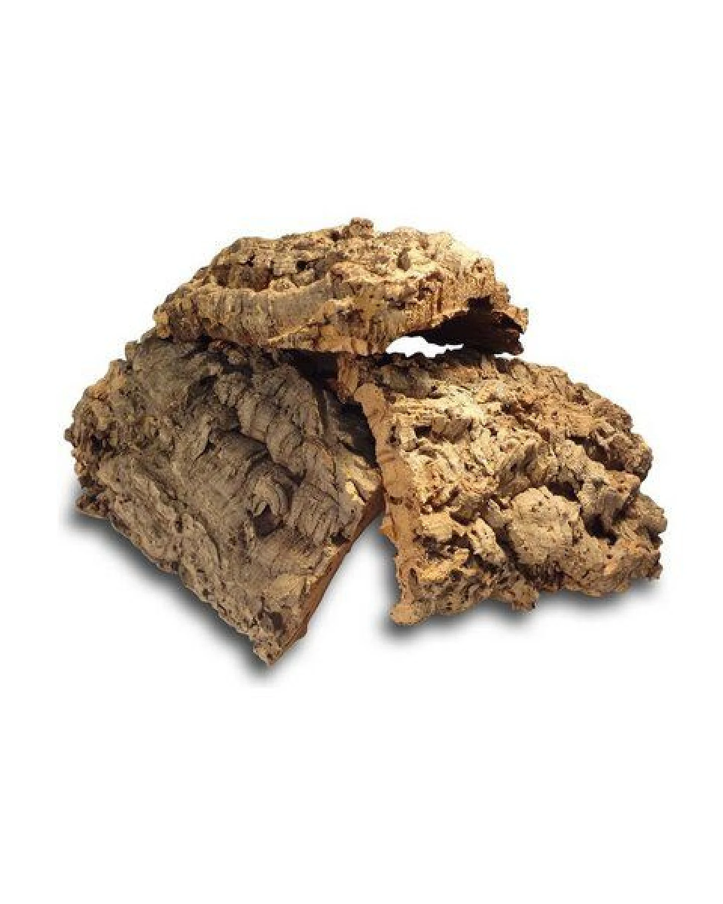 Kork-Deko Korkrinde: Korkstücke 15 x 15 cm (3 Stück) – Ansicht 3