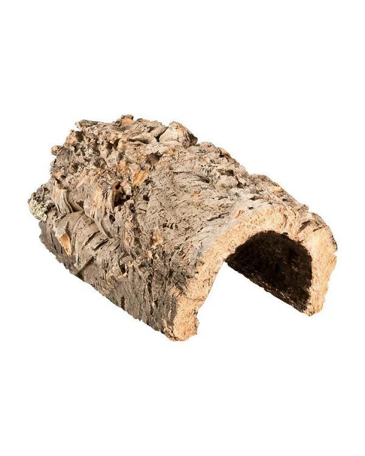 Kork-Deko 30 cm langer Korktunnel (Halbbogen), schmal ⌀ ≤ 11 cm