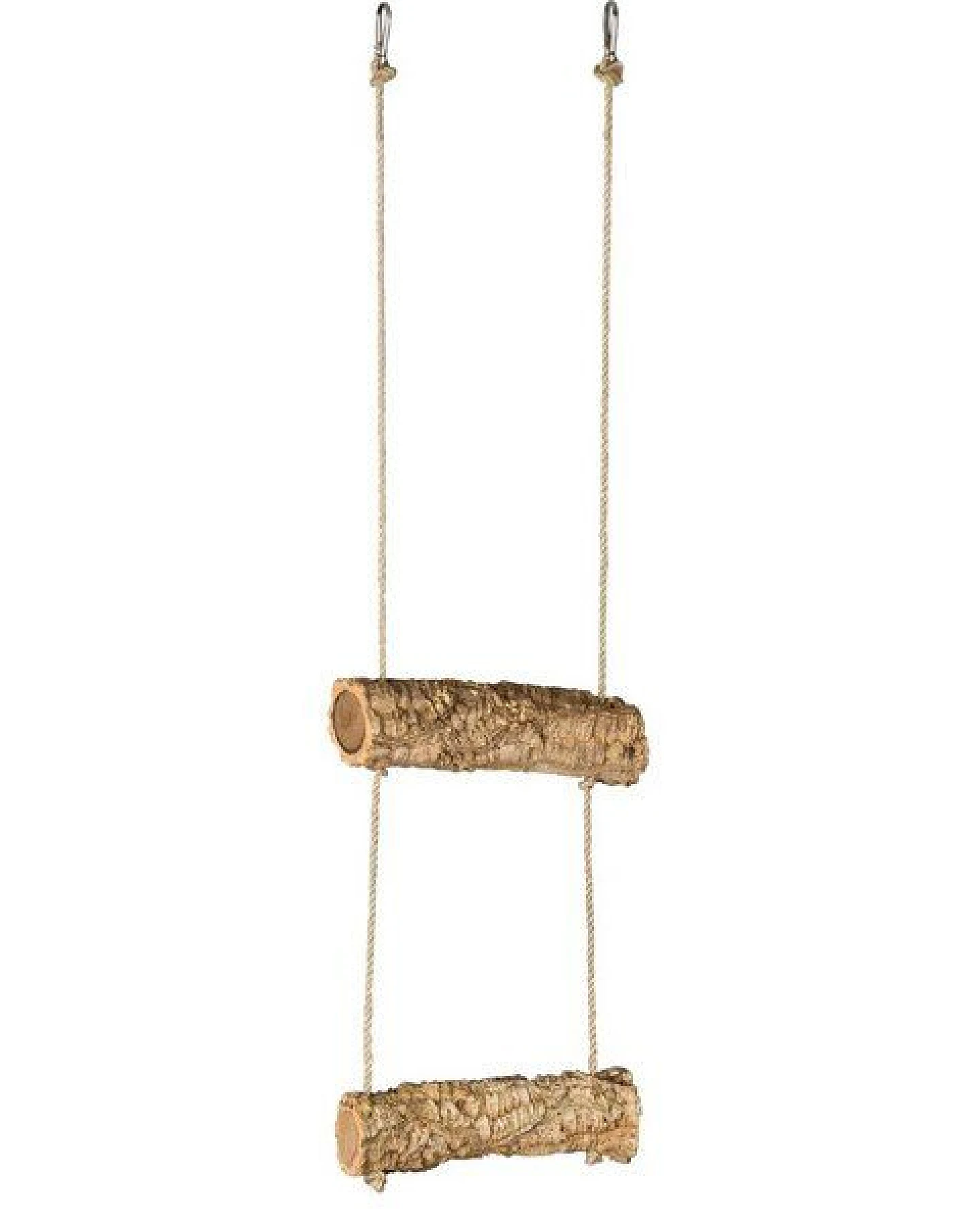 Kork-Deko Vogel-Schaukel Sitzstangen aus Naturkork-Ästen 80 cm – Ansicht 2
