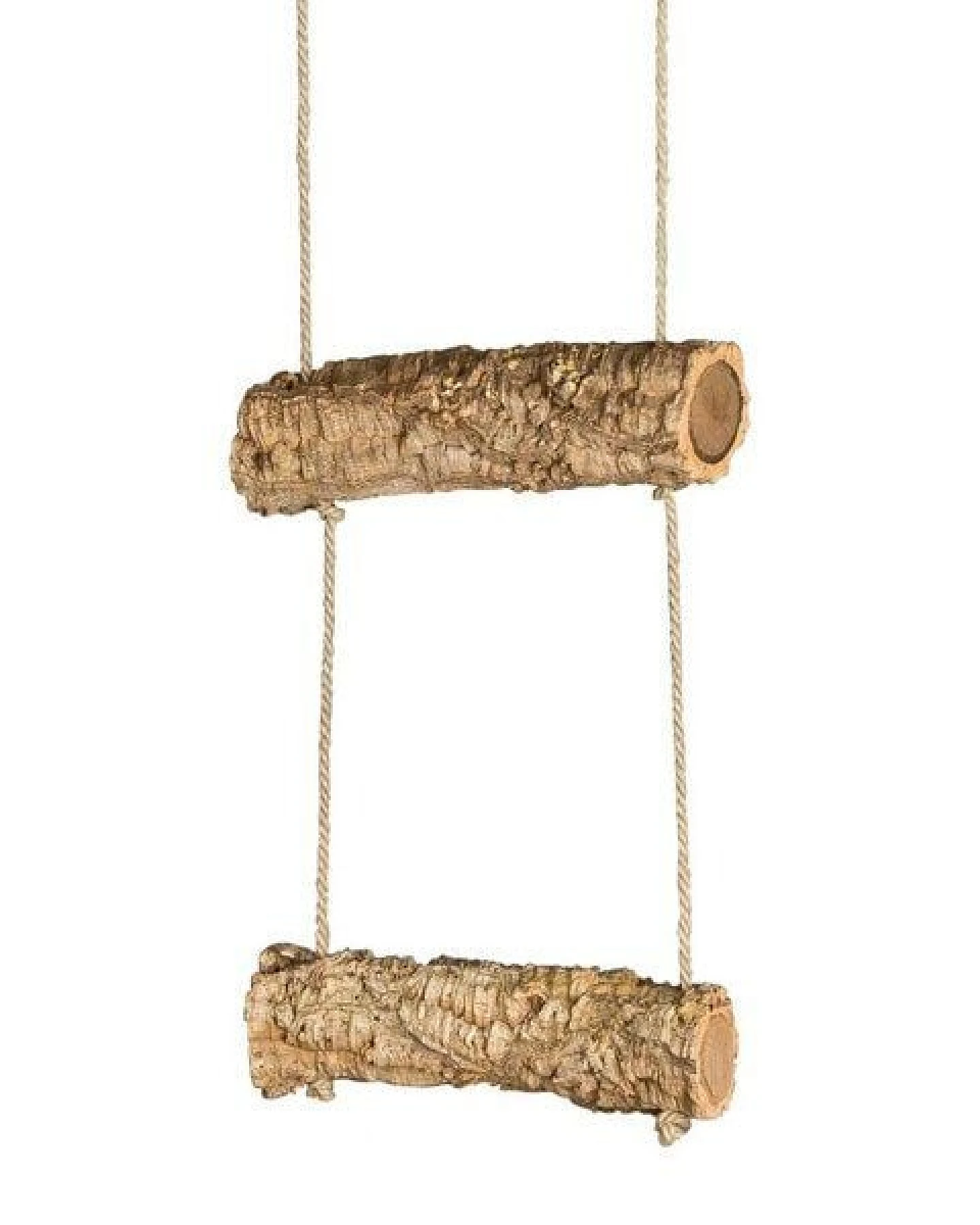 Kork-Deko Vogel-Schaukel Sitzstangen aus Naturkork-Ästen 80 cm – Ansicht 3
