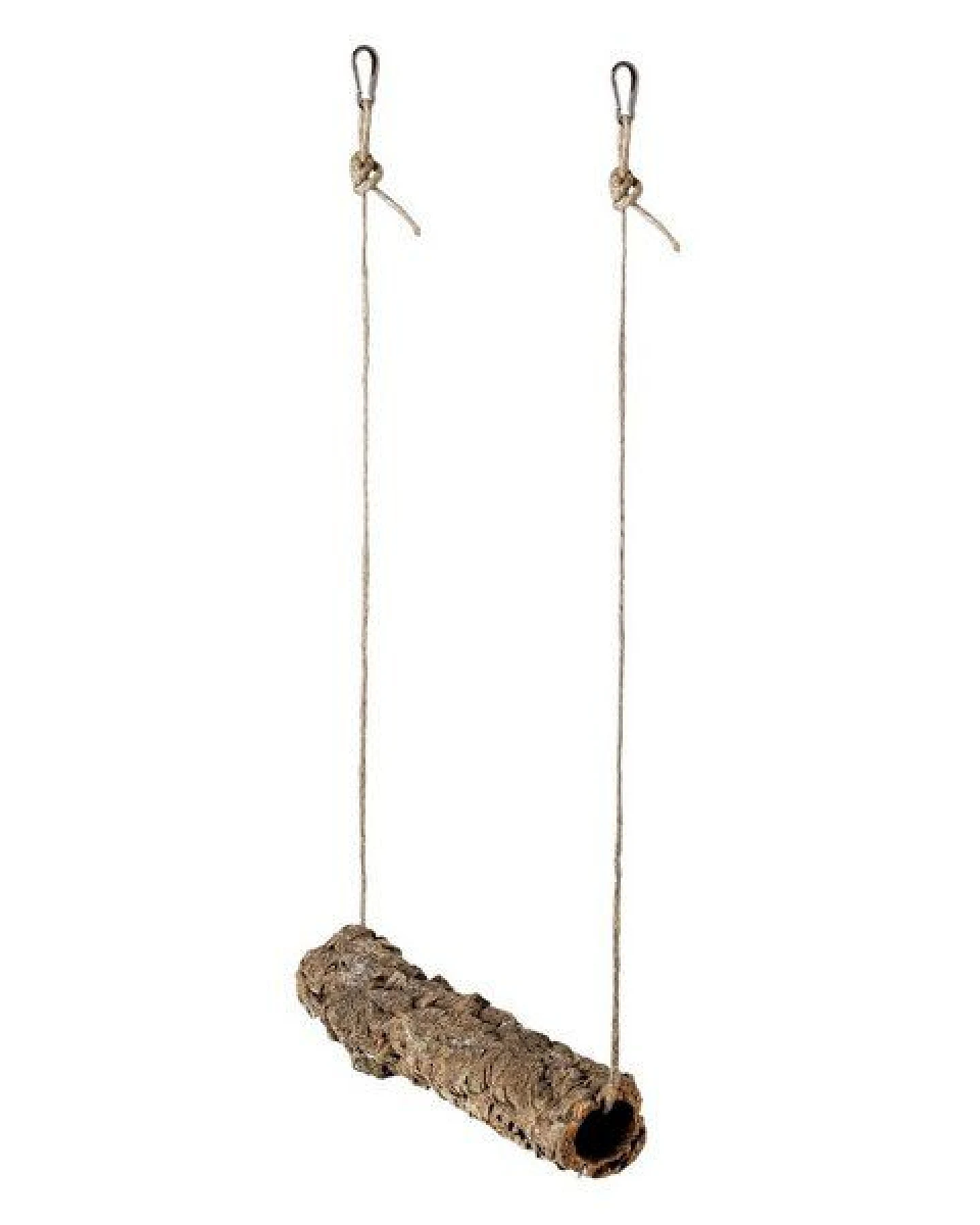 Kork-Deko Naturkork-Röhre als Vogel-Schaukel – Ansicht 3