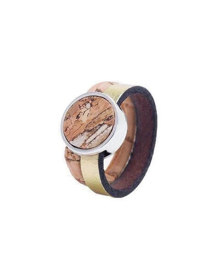Kork-Deko Schicker Ring aus Kork
