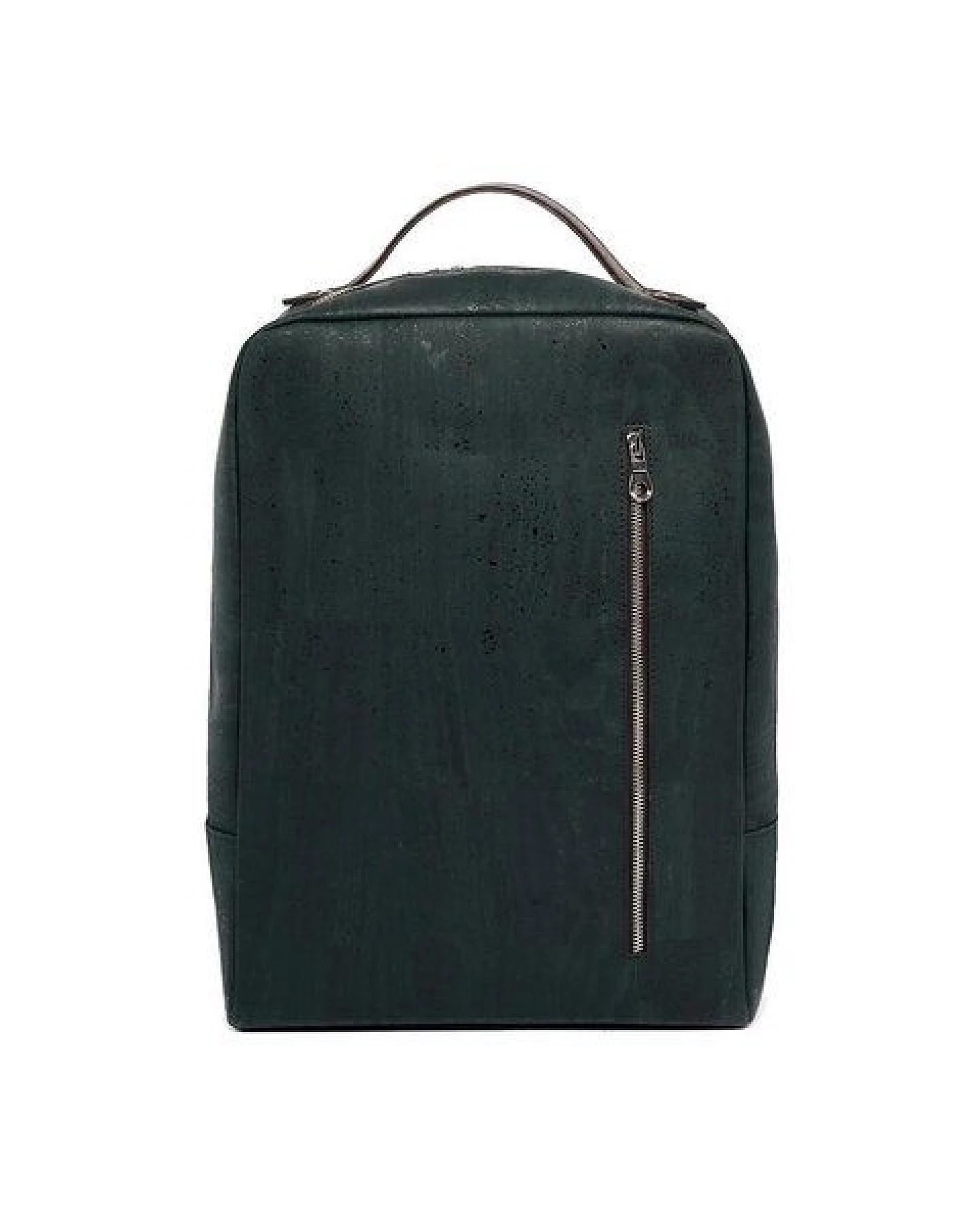Kork-Deko Business-Rucksack aus Kork - dunkel grün – Ansicht 2