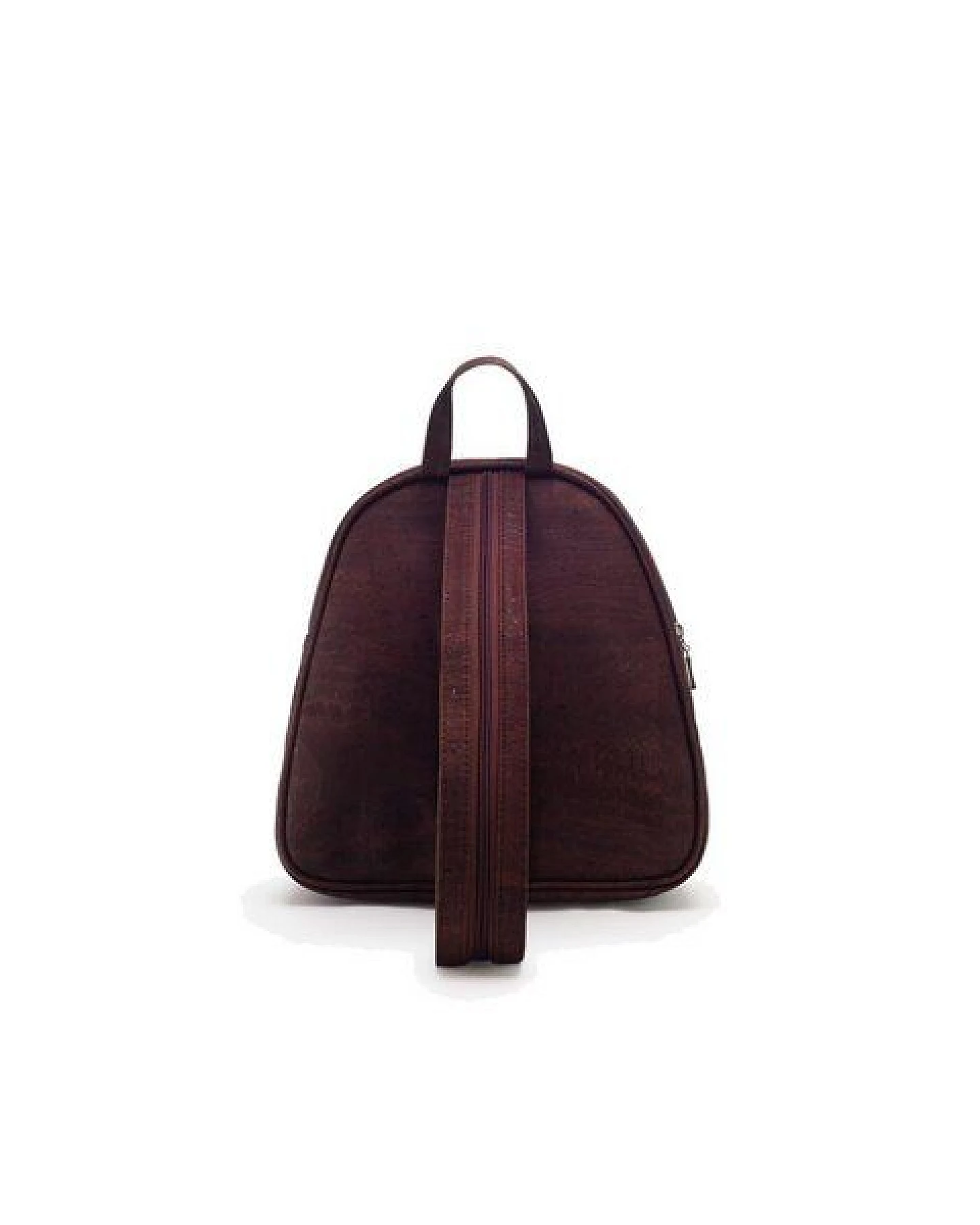 Kork-Deko Mini Rucksack aus Kork - braun – Ansicht 2