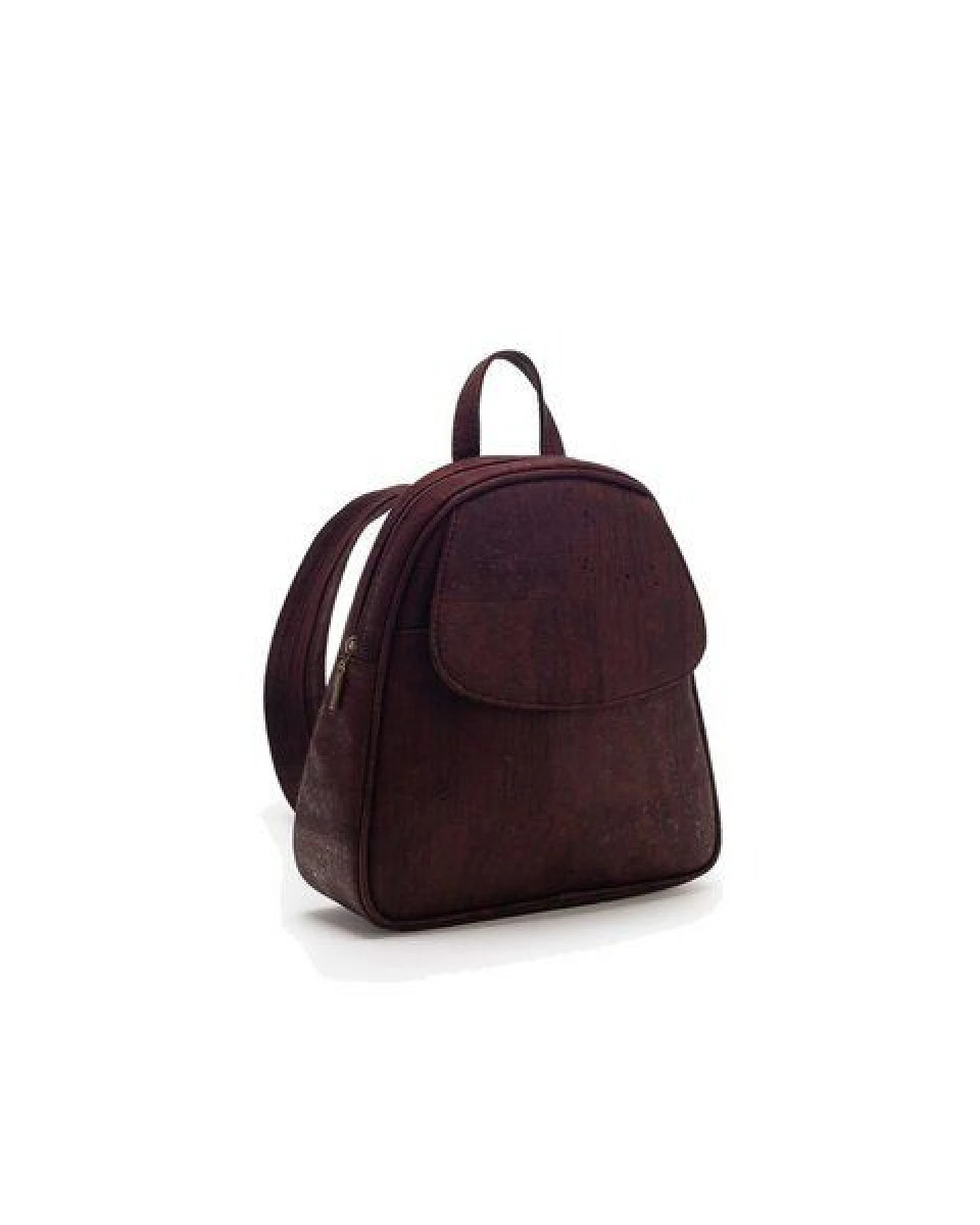 Kork-Deko Mini Rucksack aus Kork - braun – Ansicht 3
