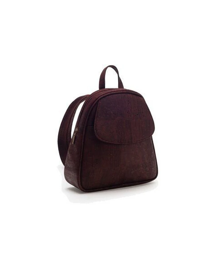 Kork-Deko Mini Rucksack aus Kork - braun