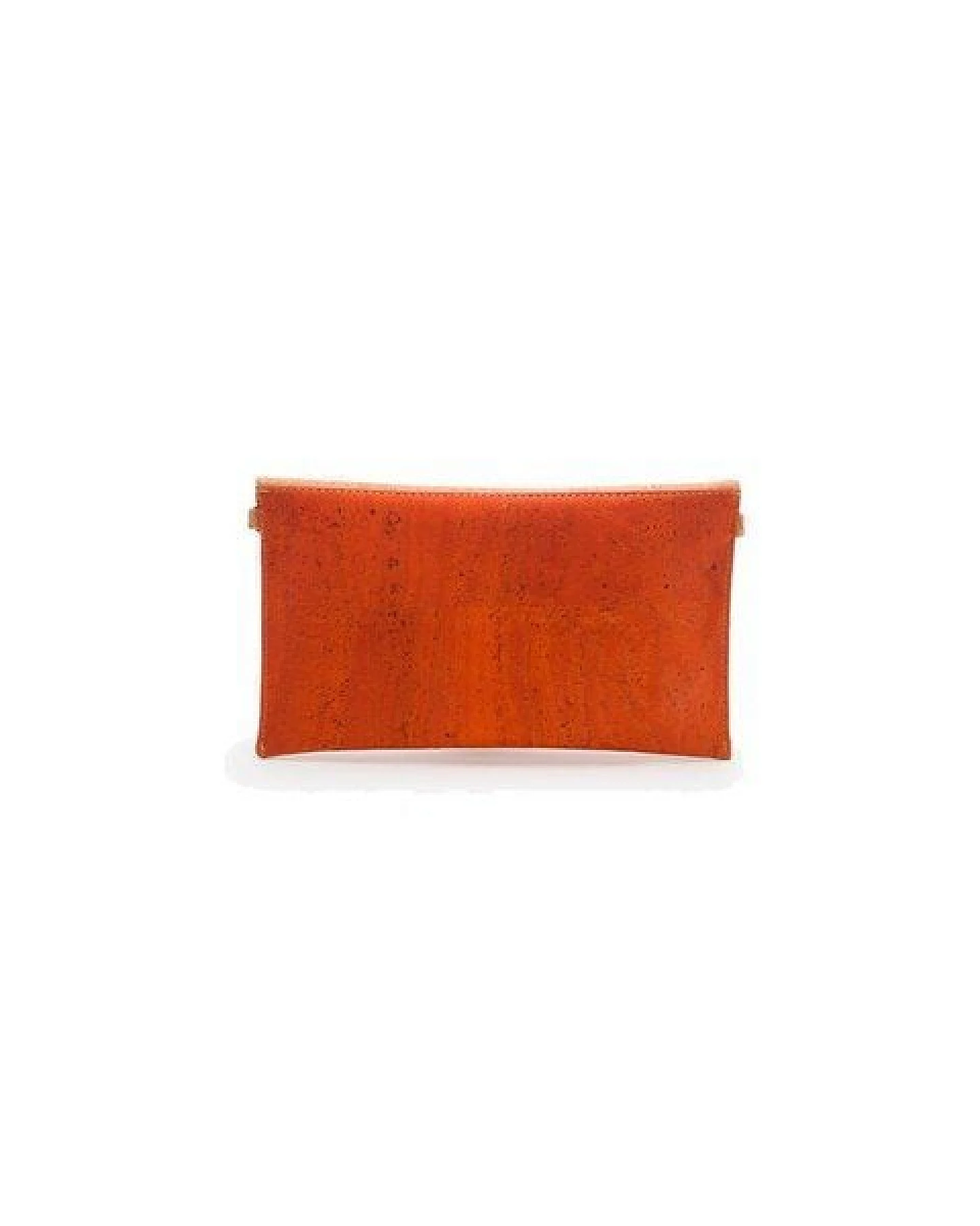 Kork-Deko Moderne kleine Pochette (Clutch) mit Gurt, rot / beige – Ansicht 3