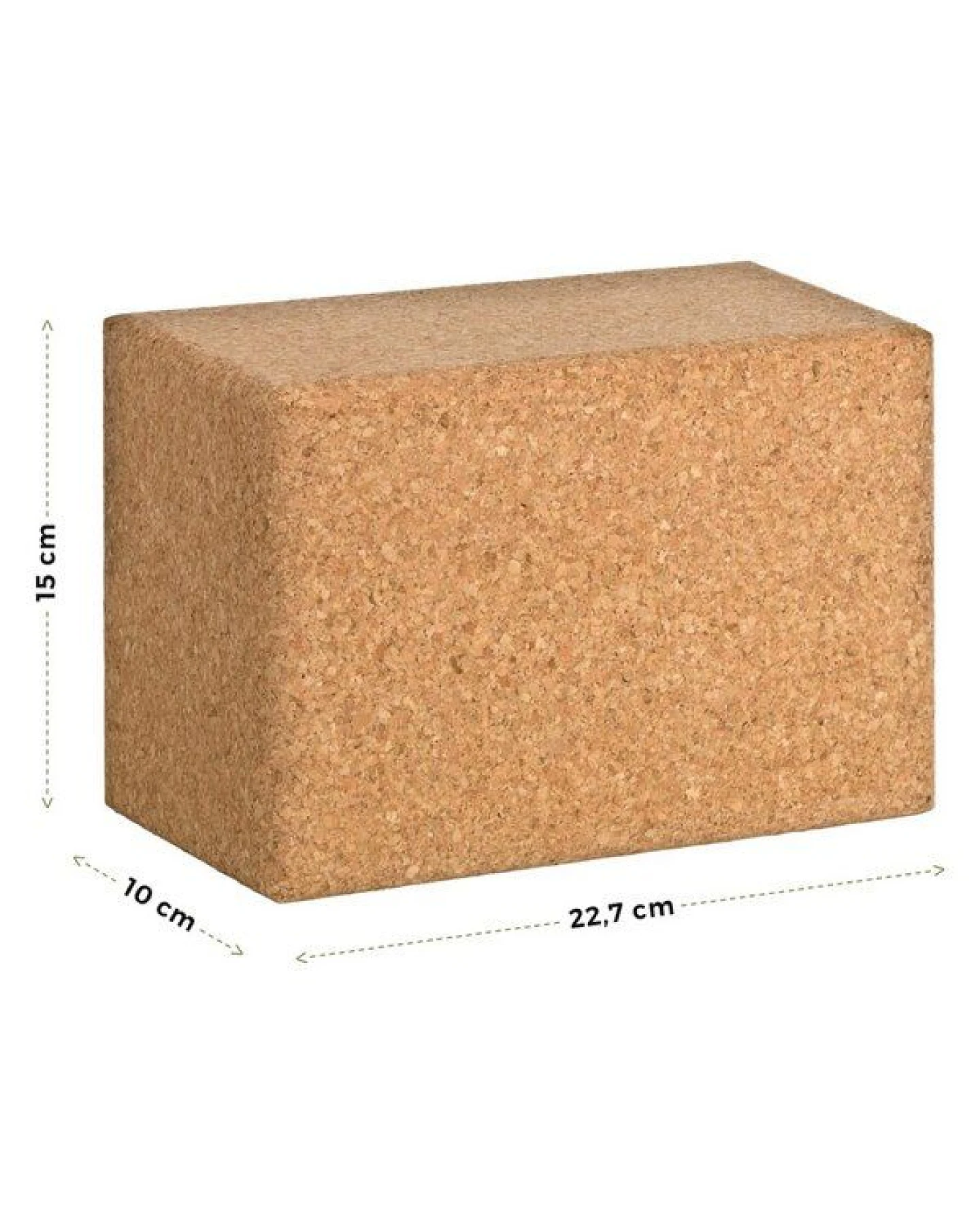 Kork-Deko Yoga Block XXL – Ansicht 2