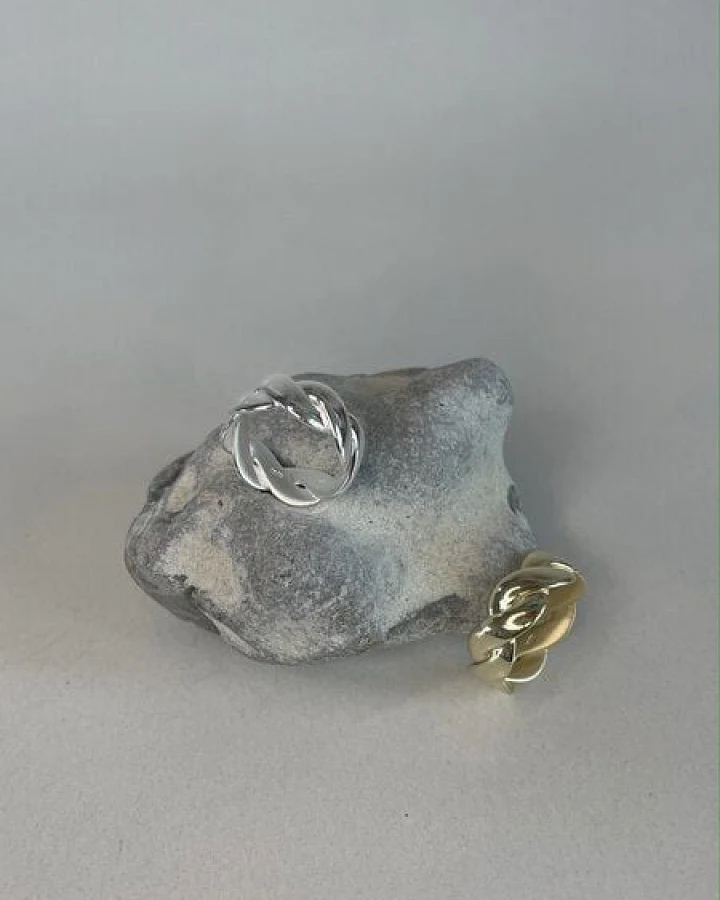noemvri fashion label braid Ring