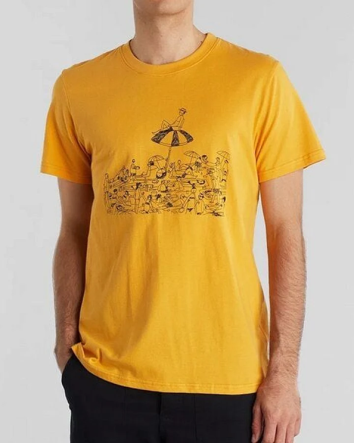 DEDICATED T-Shirt Beach - Honey Yellow