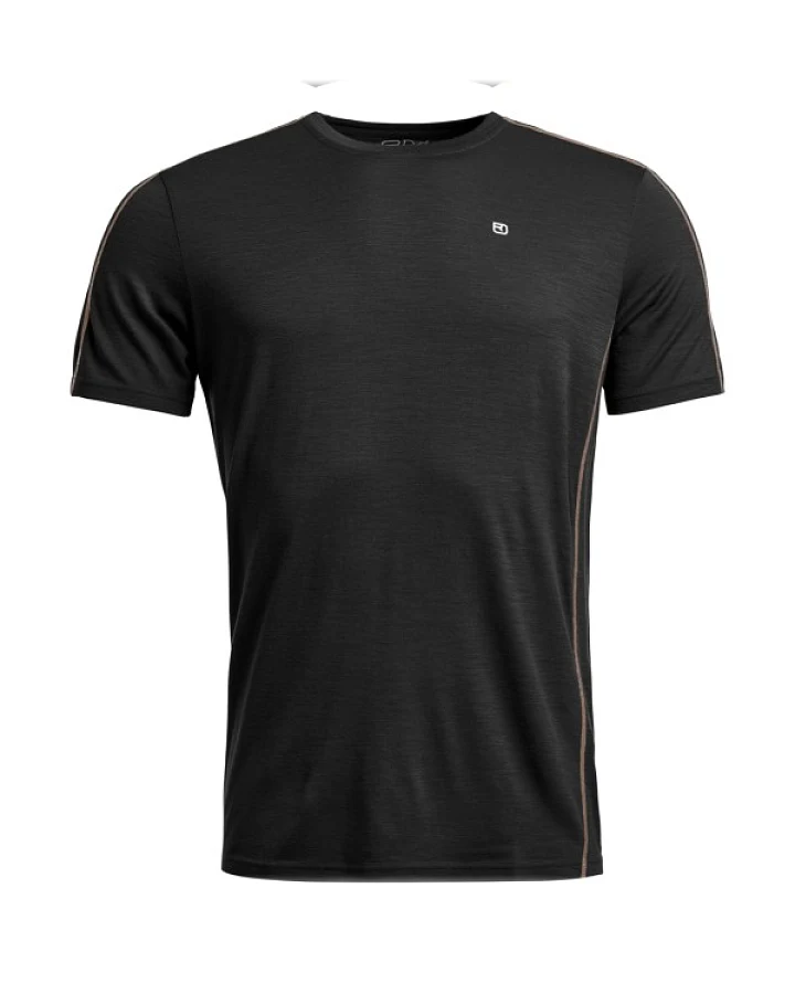 Ortovox - 185 Rock'N'Wool Short Sleeve - Merinounterwäsche Gr S schwarz