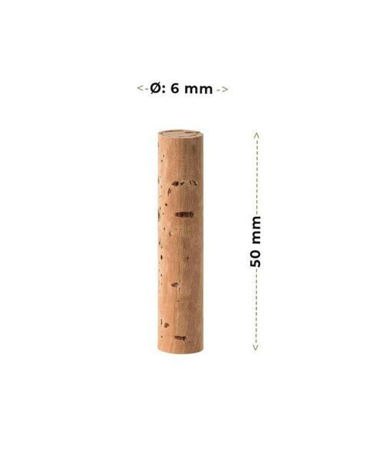 Kork-Deko Kork-Sticks mit Bohrer für Angelköder – Ansicht 2