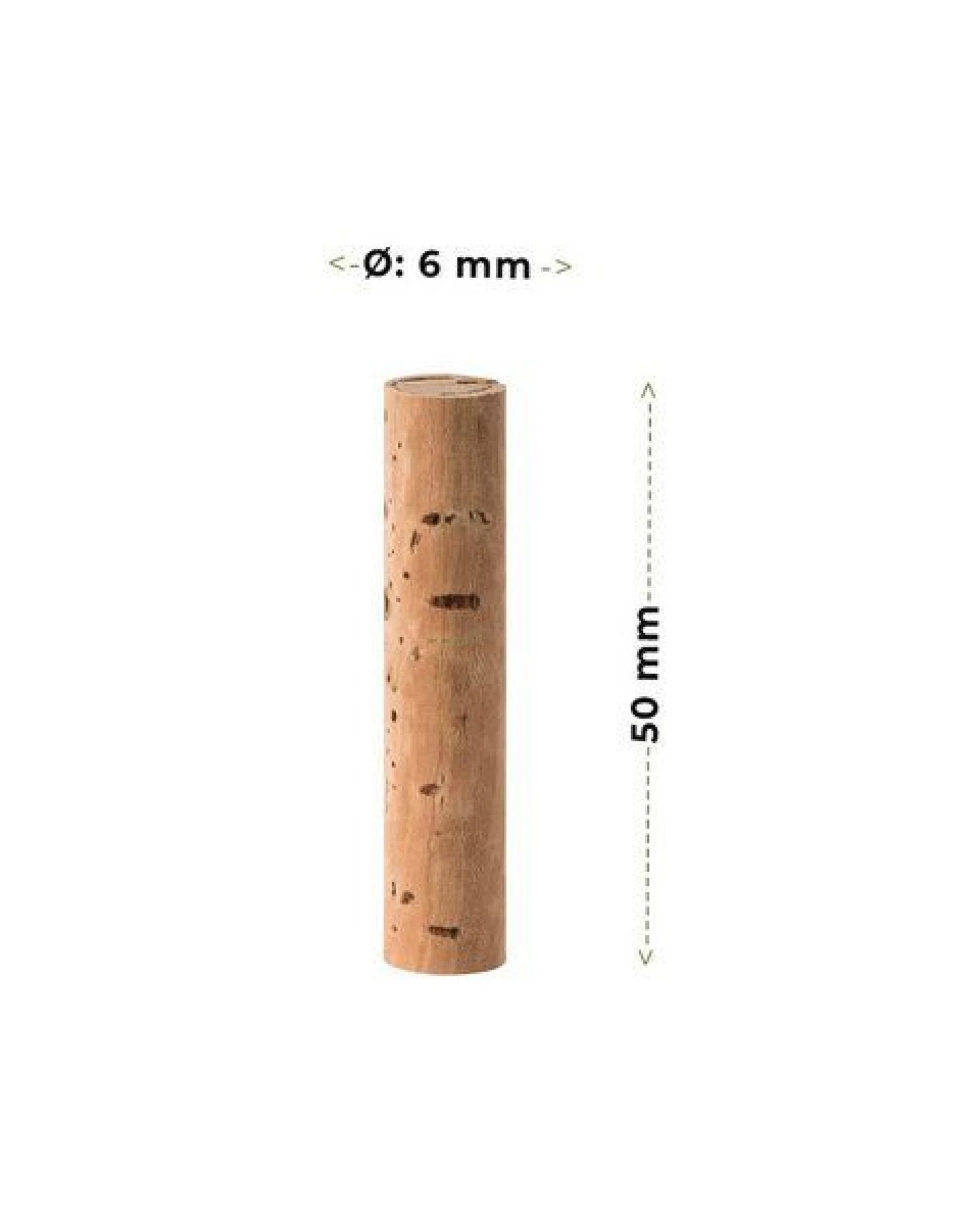 Kork-Deko Kork-Sticks mit Bohrer für Angelköder – Ansicht 2