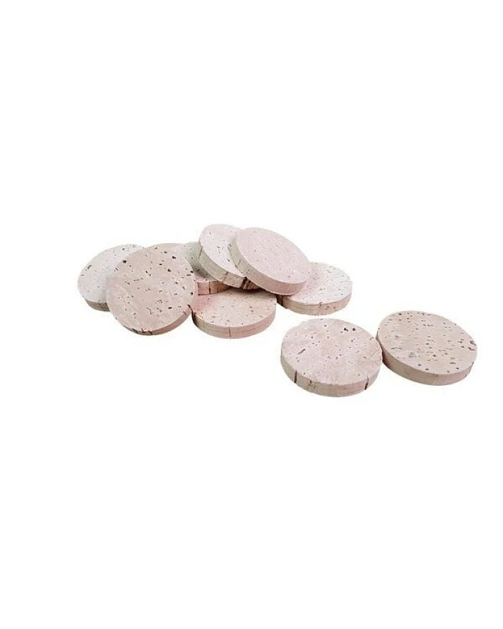 Kork-Deko Kork-Scheiben zum Basteln, Stapeln und Unterlegen 35x6 mm, 20 Stk.
