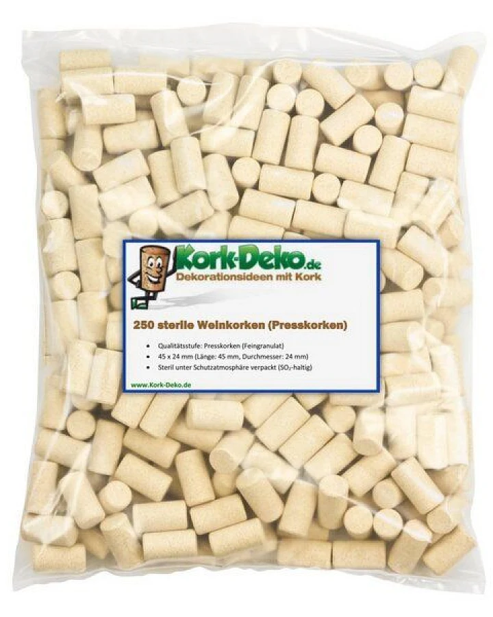 Kork-Deko 250 sterile Weinkorken