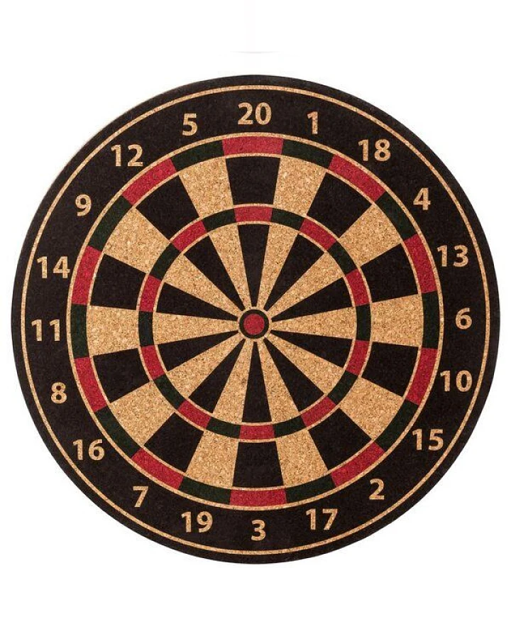 Kork-Deko Dartboard