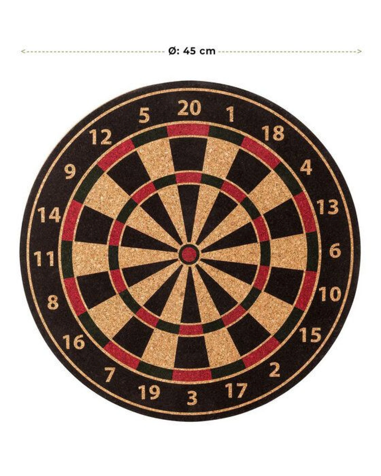 Kork-Deko Dartboard – Ansicht 2