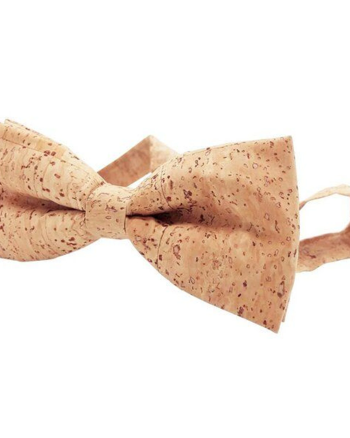 Kork-Deko Elegante Korkfliege für Herren - in beige - Vegan, nachhaltig und stilvoll – Ansicht 3