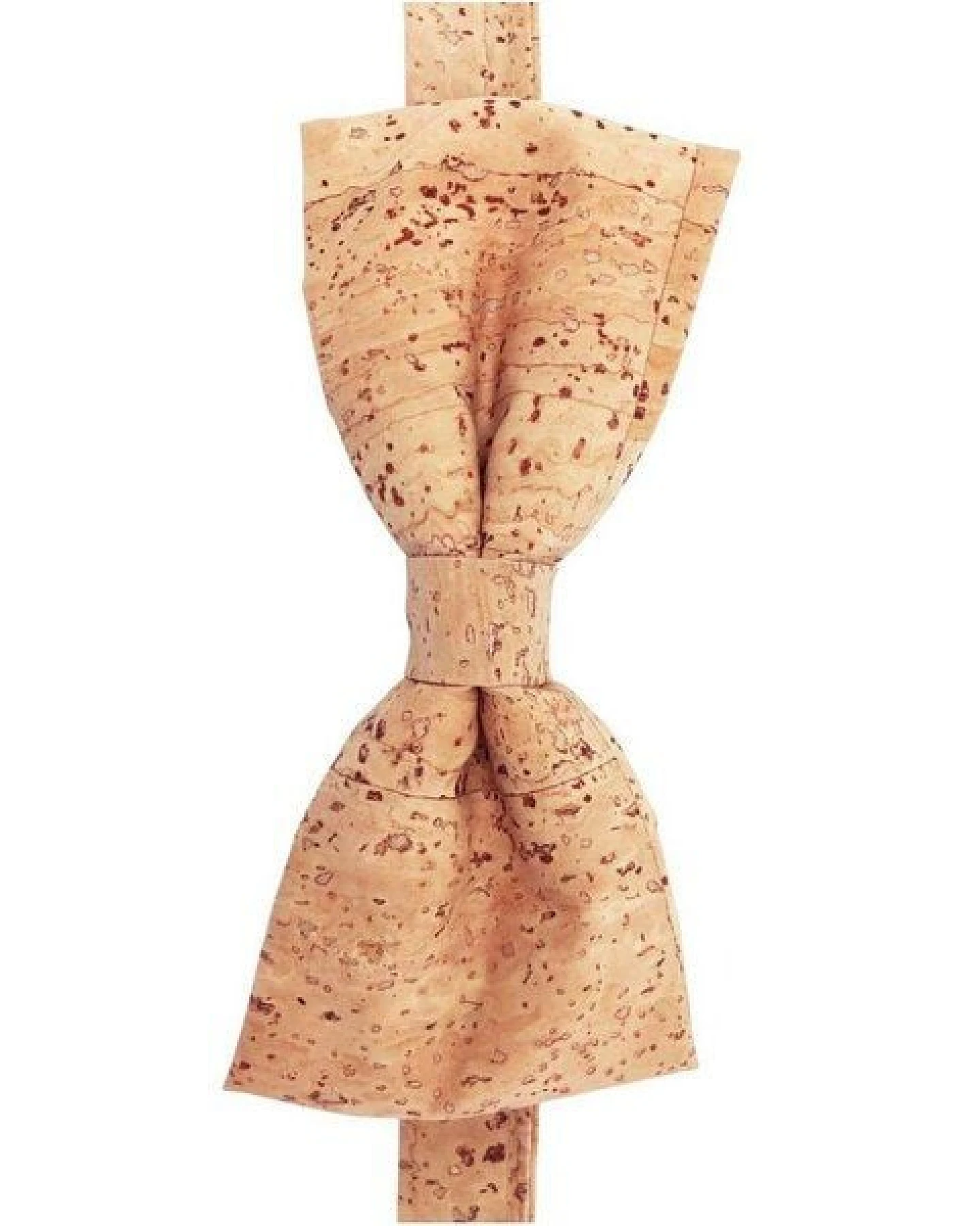 Kork-Deko Elegante Korkfliege für Herren - in beige - Vegan, nachhaltig und stilvoll – Ansicht 4