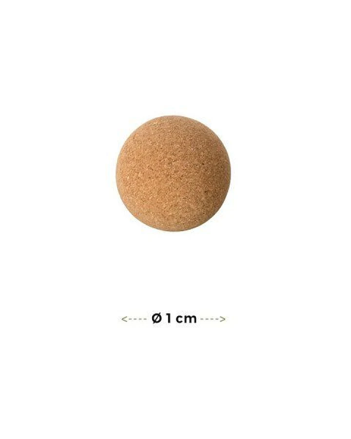 Kork-Deko Kugel aus Presskork 10 mm