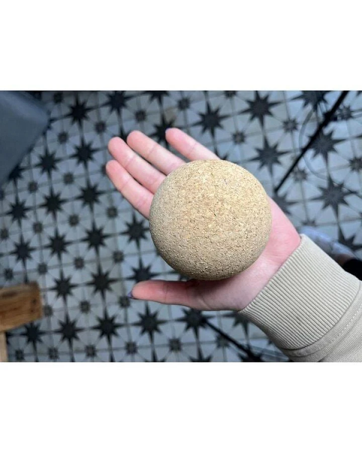 Kork-Deko Kugel aus Presskork 80 mm