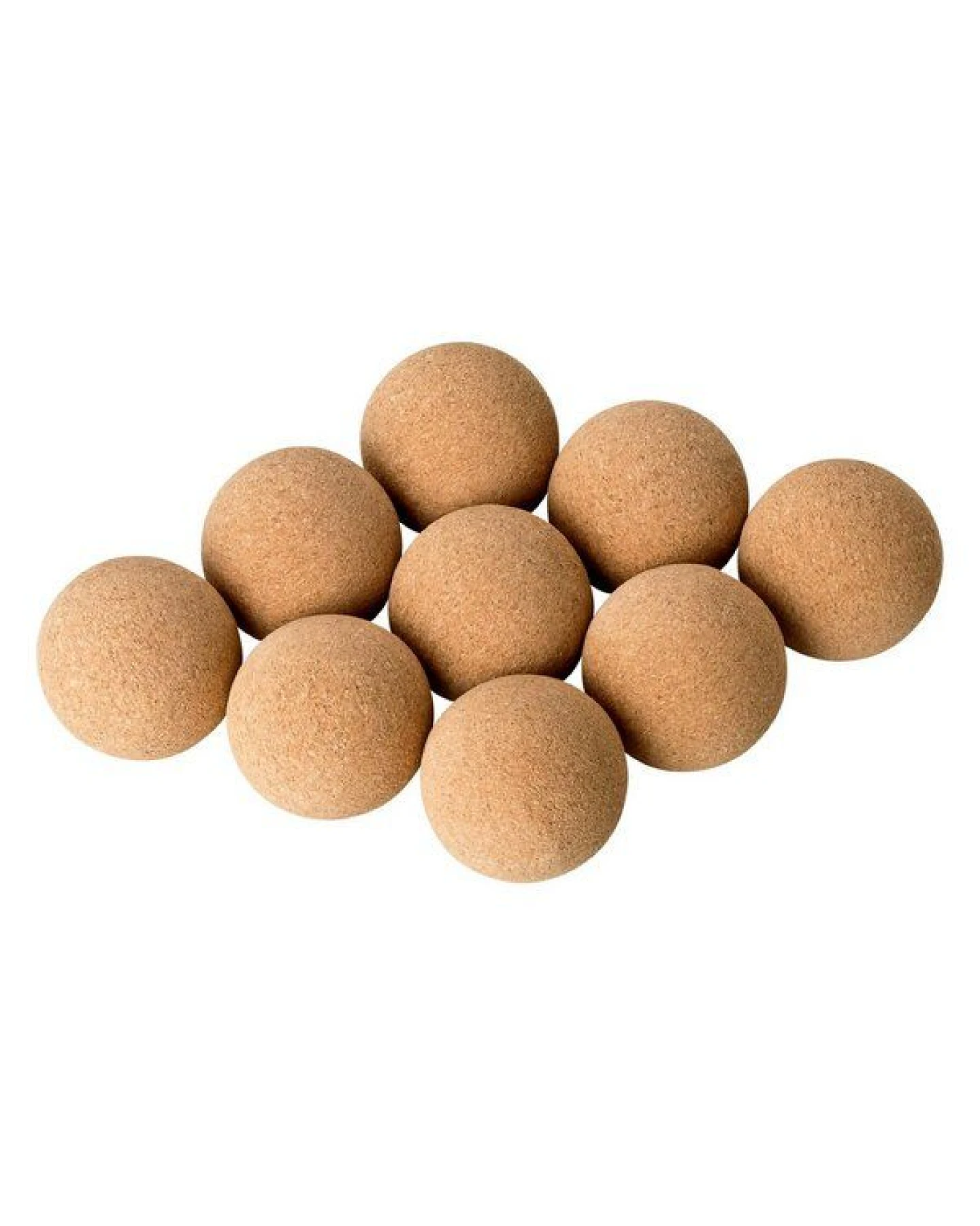 Kork-Deko Kugel aus Presskork 80 mm – Ansicht 2