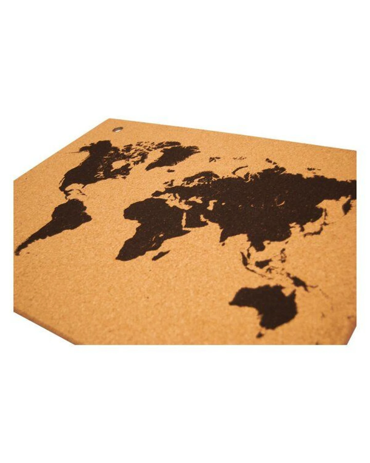 Kork-Deko Kork-Pinnwand Welt-Karte bedruckt 90x60cm zum Aufhängen – Ansicht 2