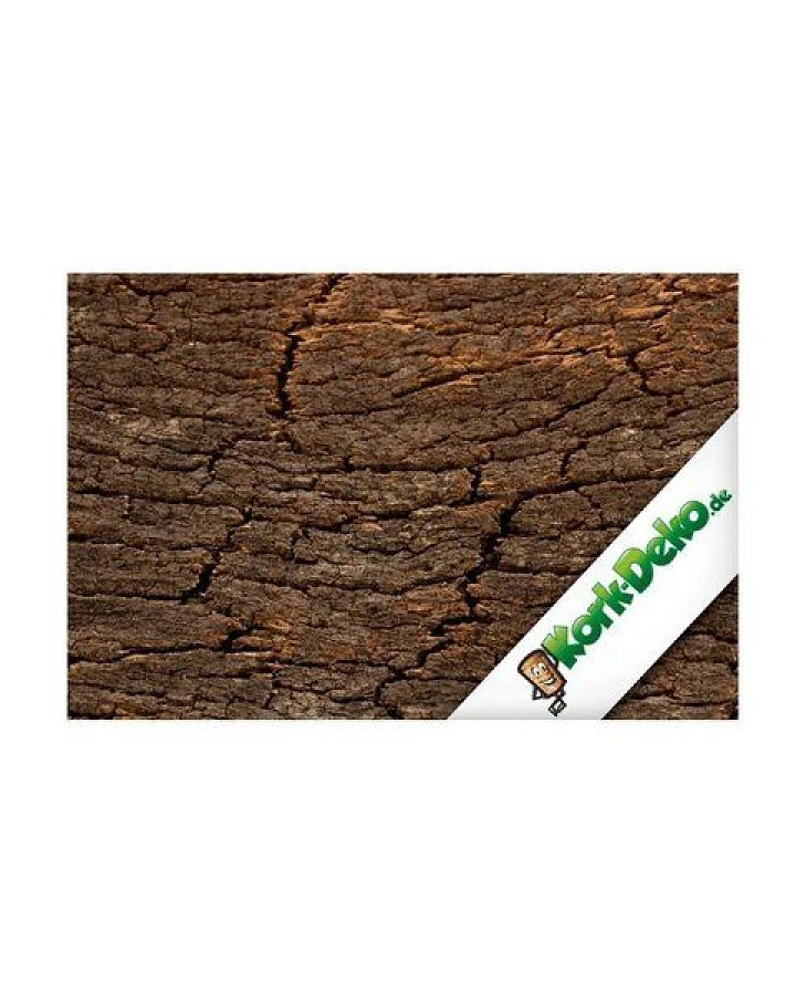 Kork-Deko 227,50 EUR/qm Korkrückwand aus einem Stück Kork-Rinde 60x30 cm
