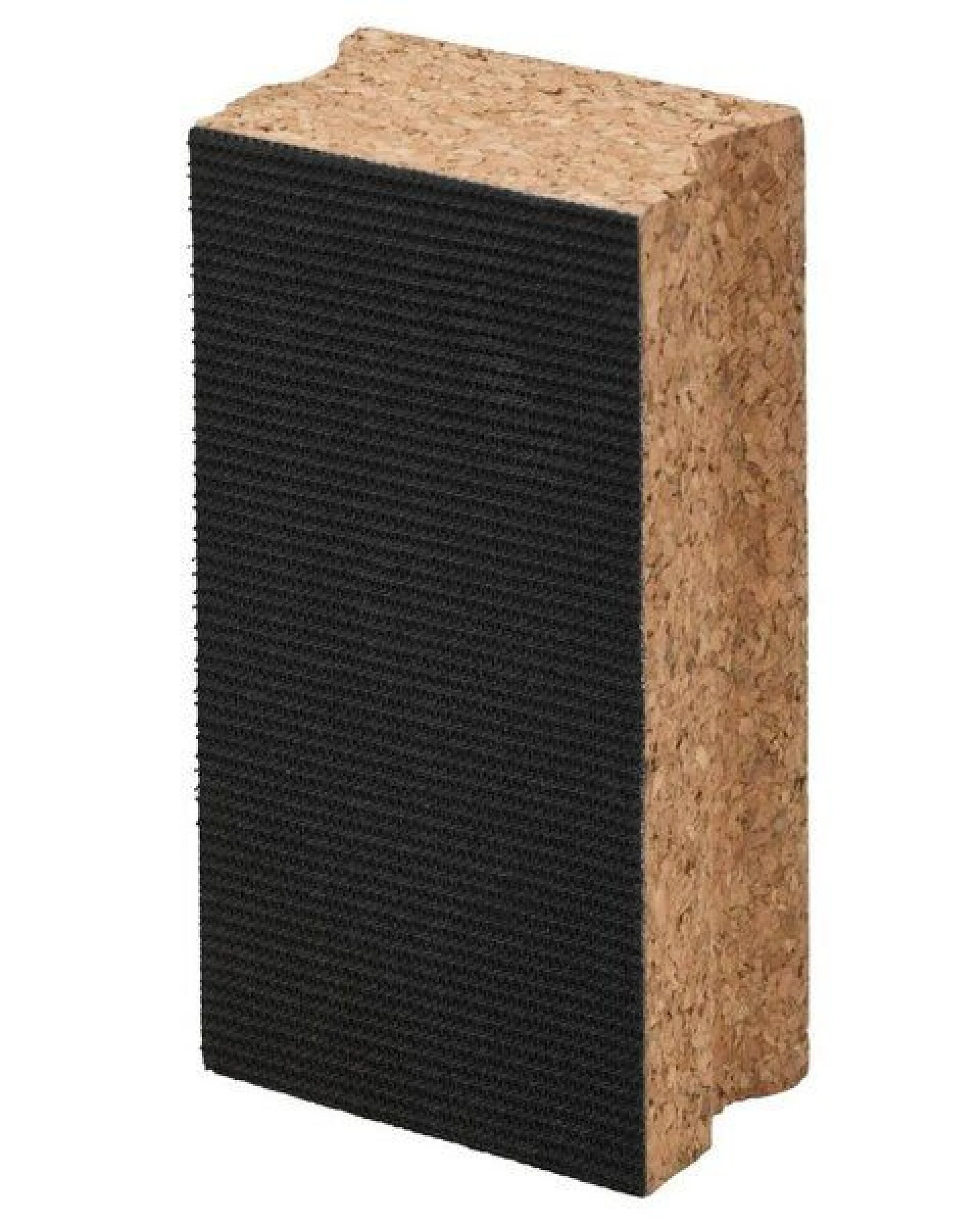 Kork-Deko Kork-Schleifklotz mit Klett-Verschluss 120x40x60 mm – Ansicht 2