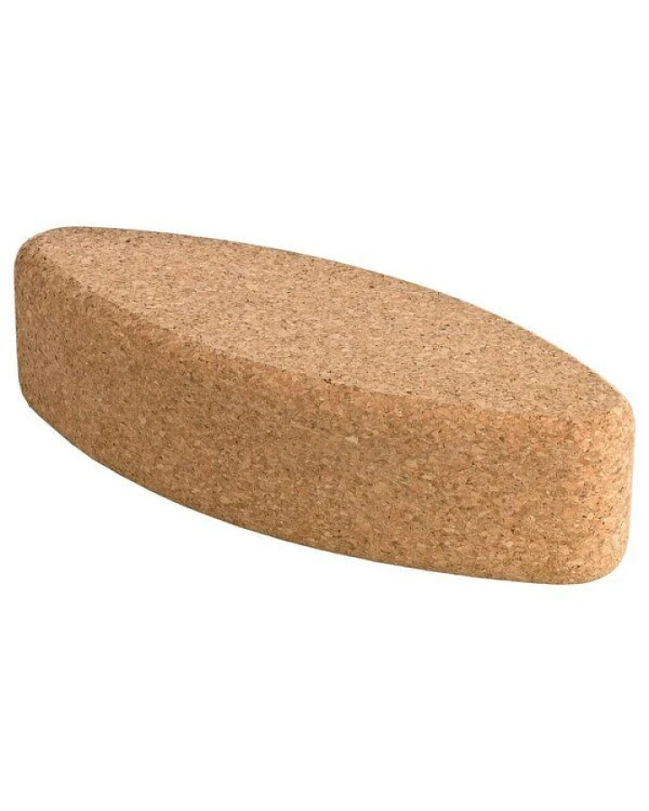 Kork-Deko Yoga Block EGG - ovale Form