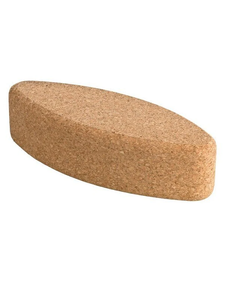 Kork-Deko Yoga Block EGG - ovale Form