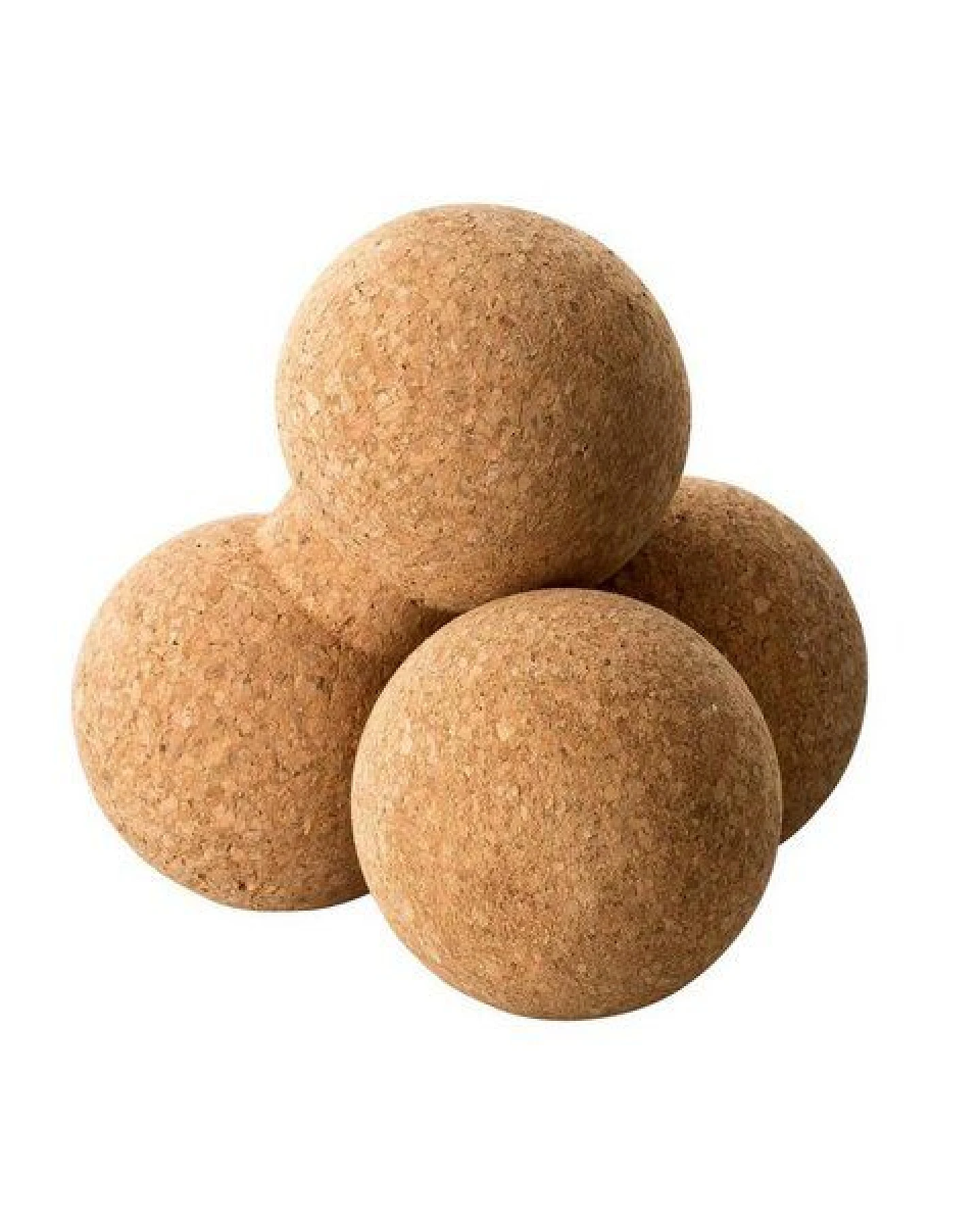 Kork-Deko Duoball aus Kork - Massageball Peanut zur Faszienmassage 2x80 mm – Ansicht 2
