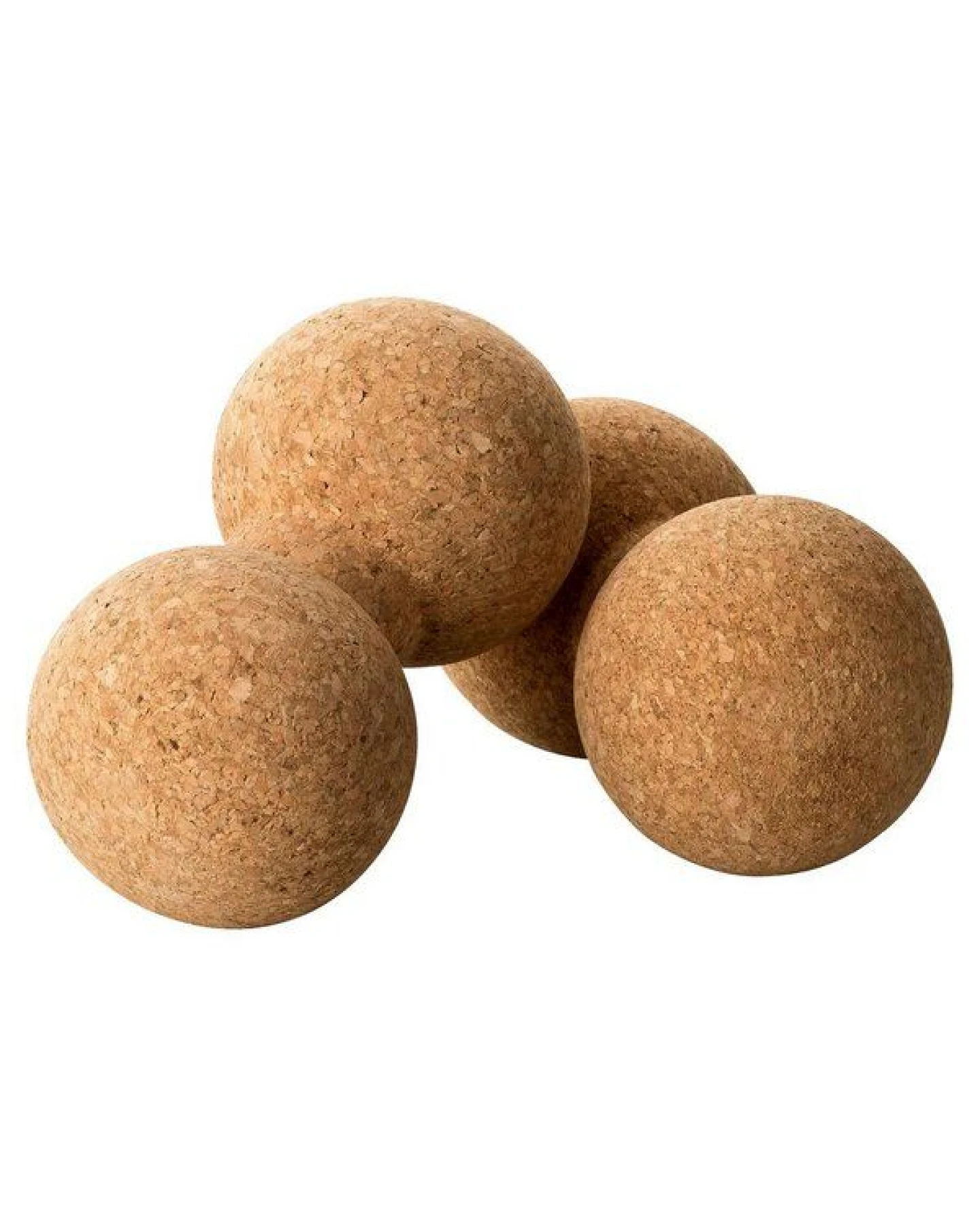 Kork-Deko Duoball aus Kork - Massageball Peanut zur Faszienmassage 2x80 mm – Ansicht 3
