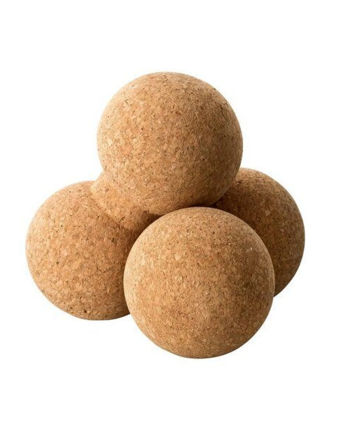 Kork-Deko Duoball aus Kork - Massageball Peanut zur Faszienmassage 2x80 mm – Ansicht 4