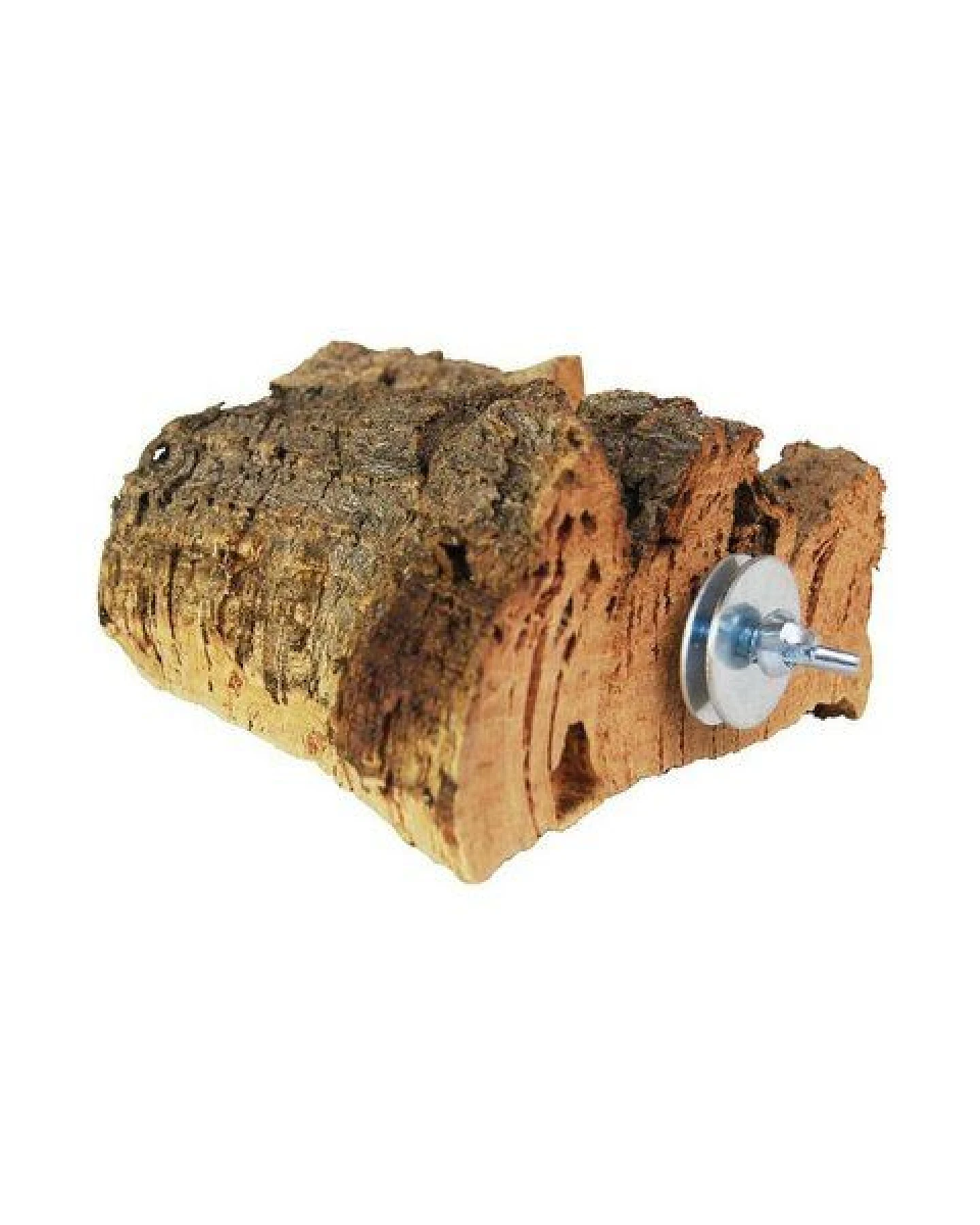 Kork-Deko Kork-Pickstein für Vögel aus Naturkork-Rinde – Ansicht 4