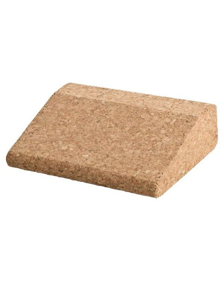 Kork-Deko Yoga Keil, kurz (10x9x3 cm) / Keil aus Kork