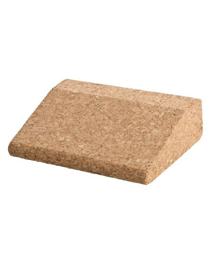 Kork-Deko Yoga Keil, kurz (10x9x3 cm) / Keil aus Kork