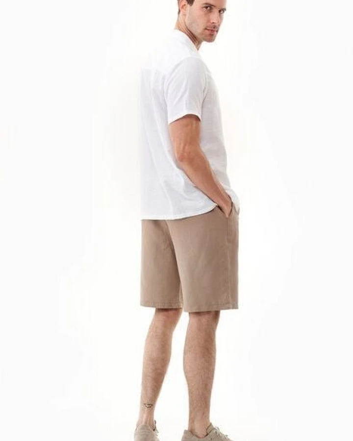 ORGANICATION Shorts aus TENCEL Lyocell und Leinen