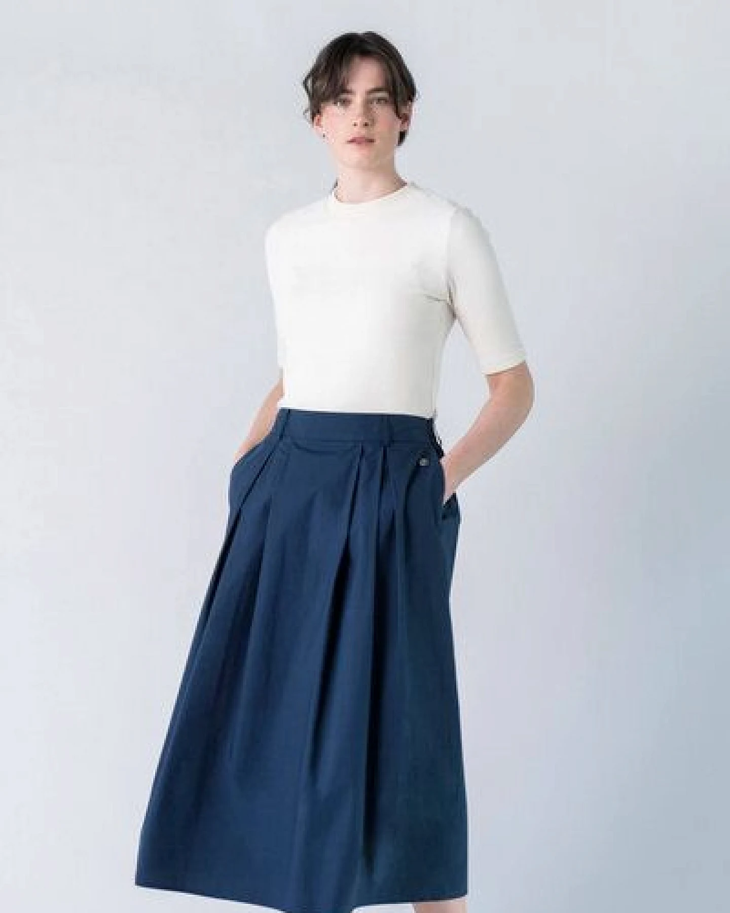 Grenz/gang Damen Rock / Lida aus Tencel – Ansicht 2