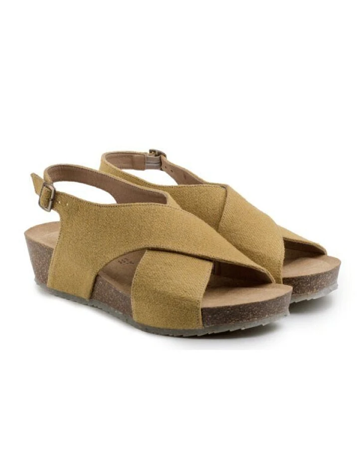 ZOURI Vegane Plateau-Sandale MERMAID