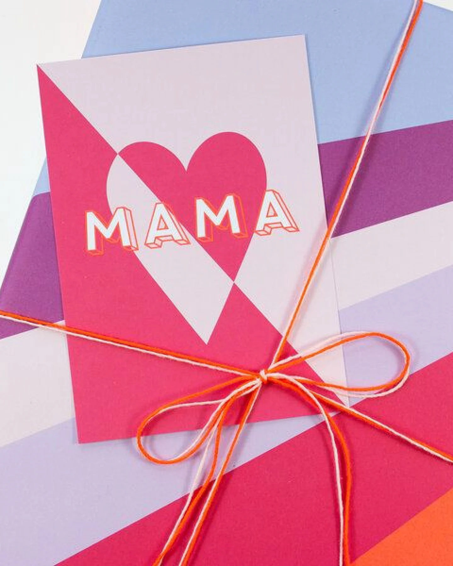 Bow & Hummingbird Postkarte Mama – Ansicht 2