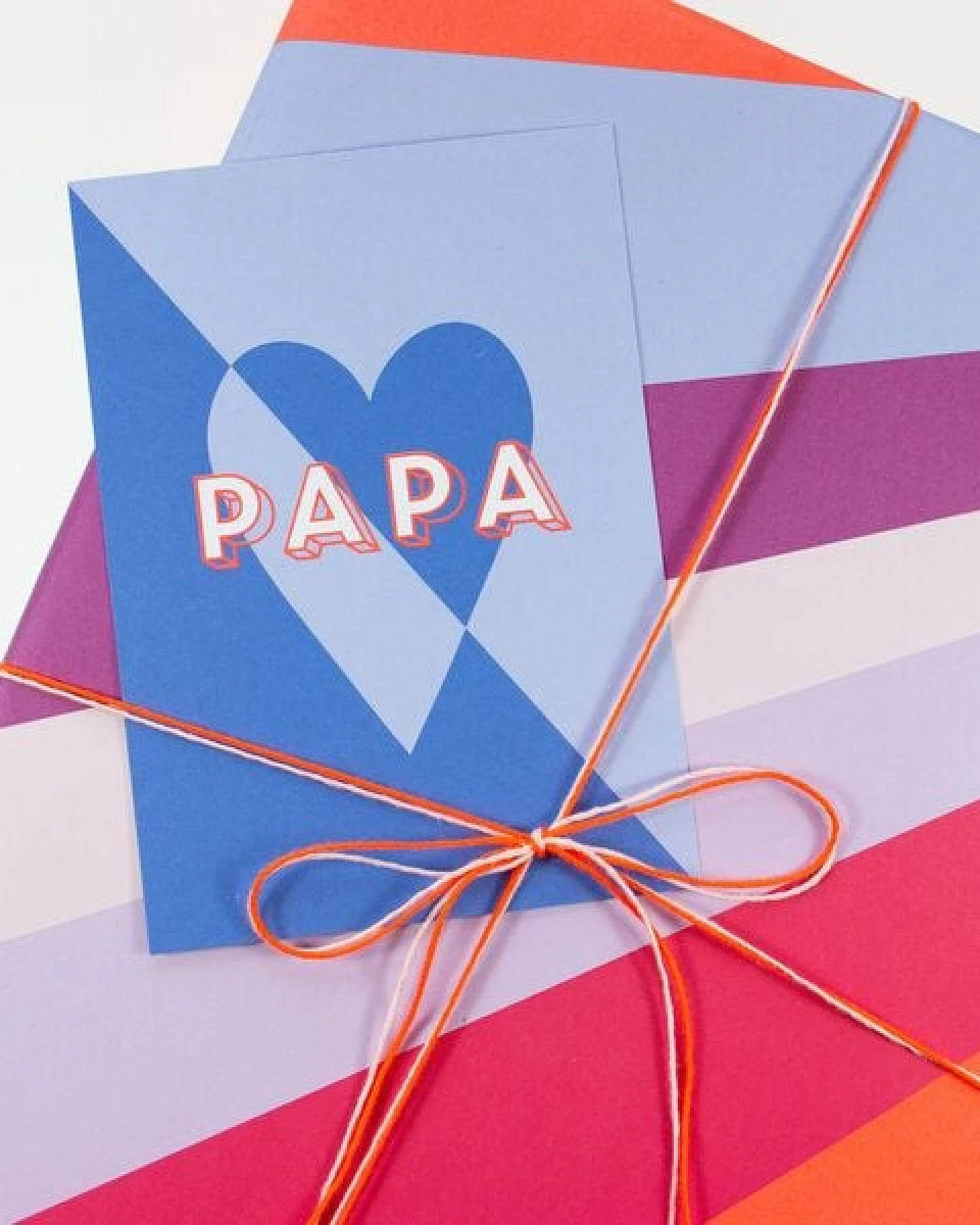 Bow & Hummingbird Postkarte Papa – Ansicht 3