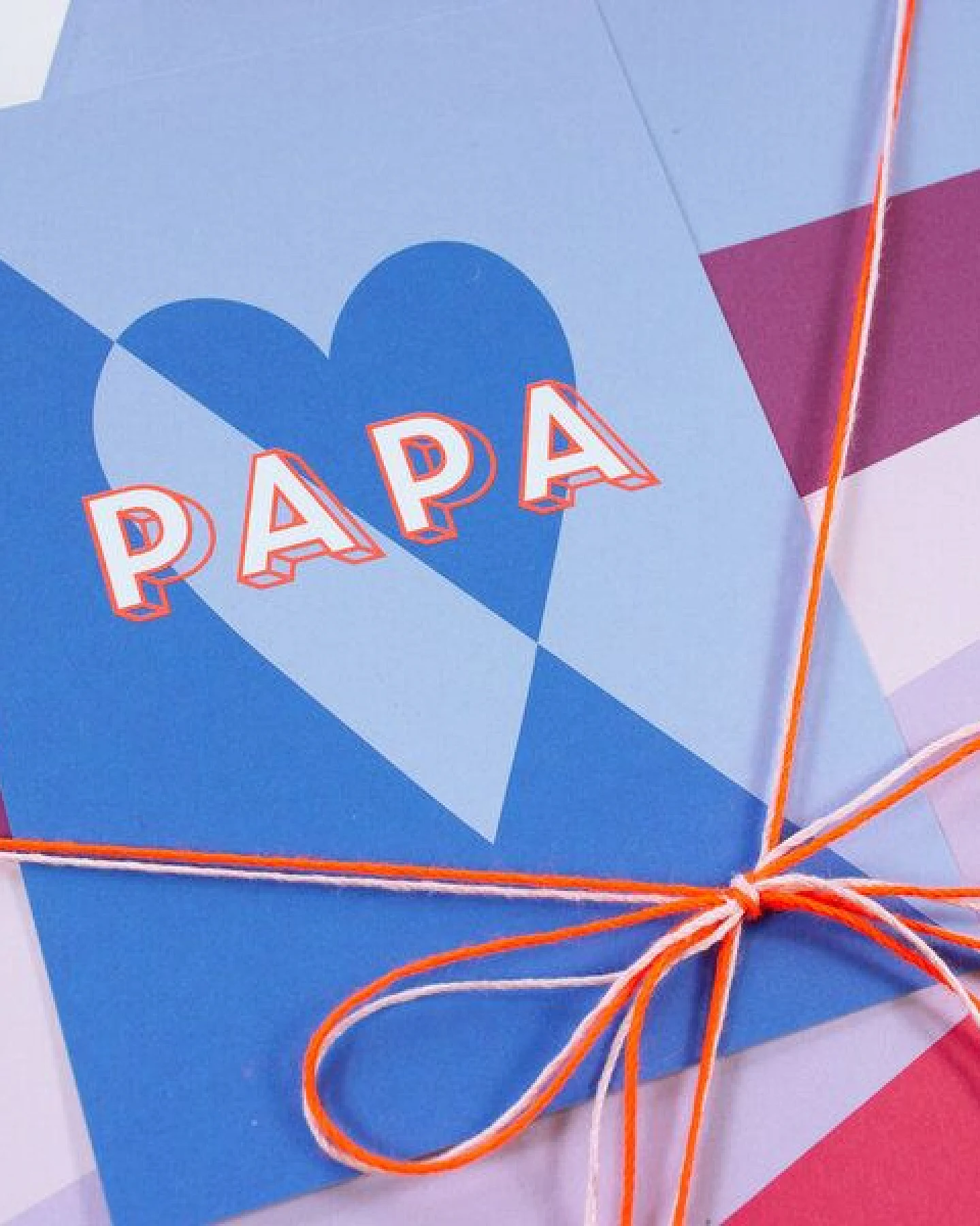 Bow & Hummingbird Postkarte Papa – Ansicht 4