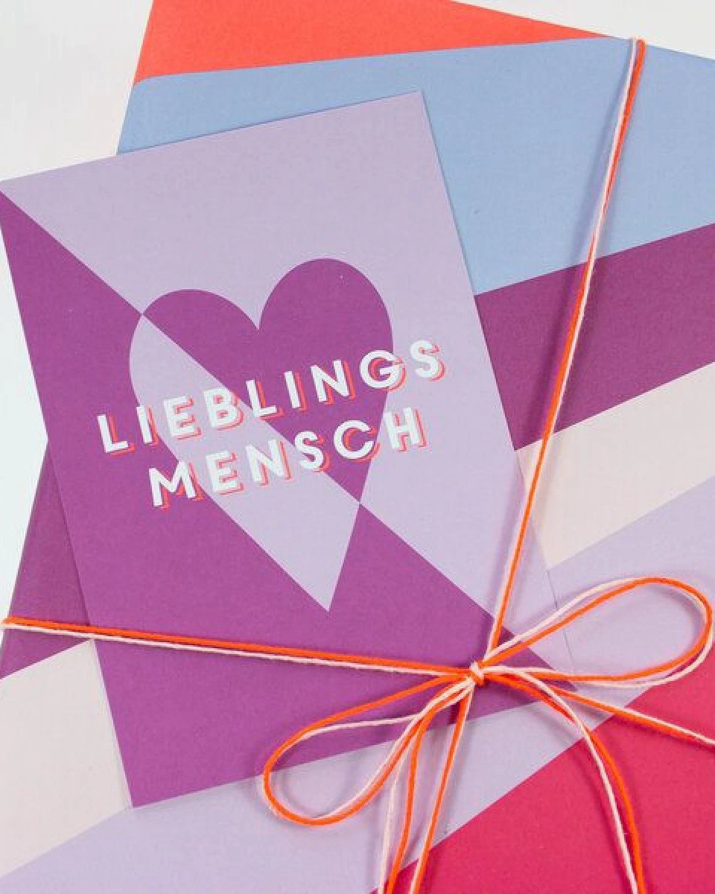 Bow & Hummingbird Postkarte Lieblingsmensch – Ansicht 2