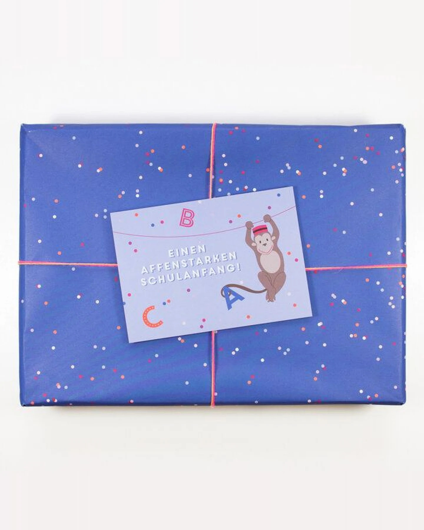 Bow & Hummingbird Postkarte Affenstarker Schulanfang – Ansicht 3