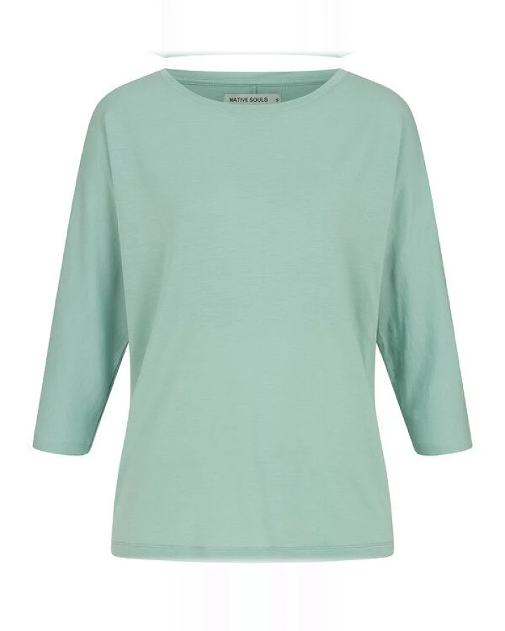 NATIVE SOULS Lyocell 3/4-Arm Longsleeve Damen