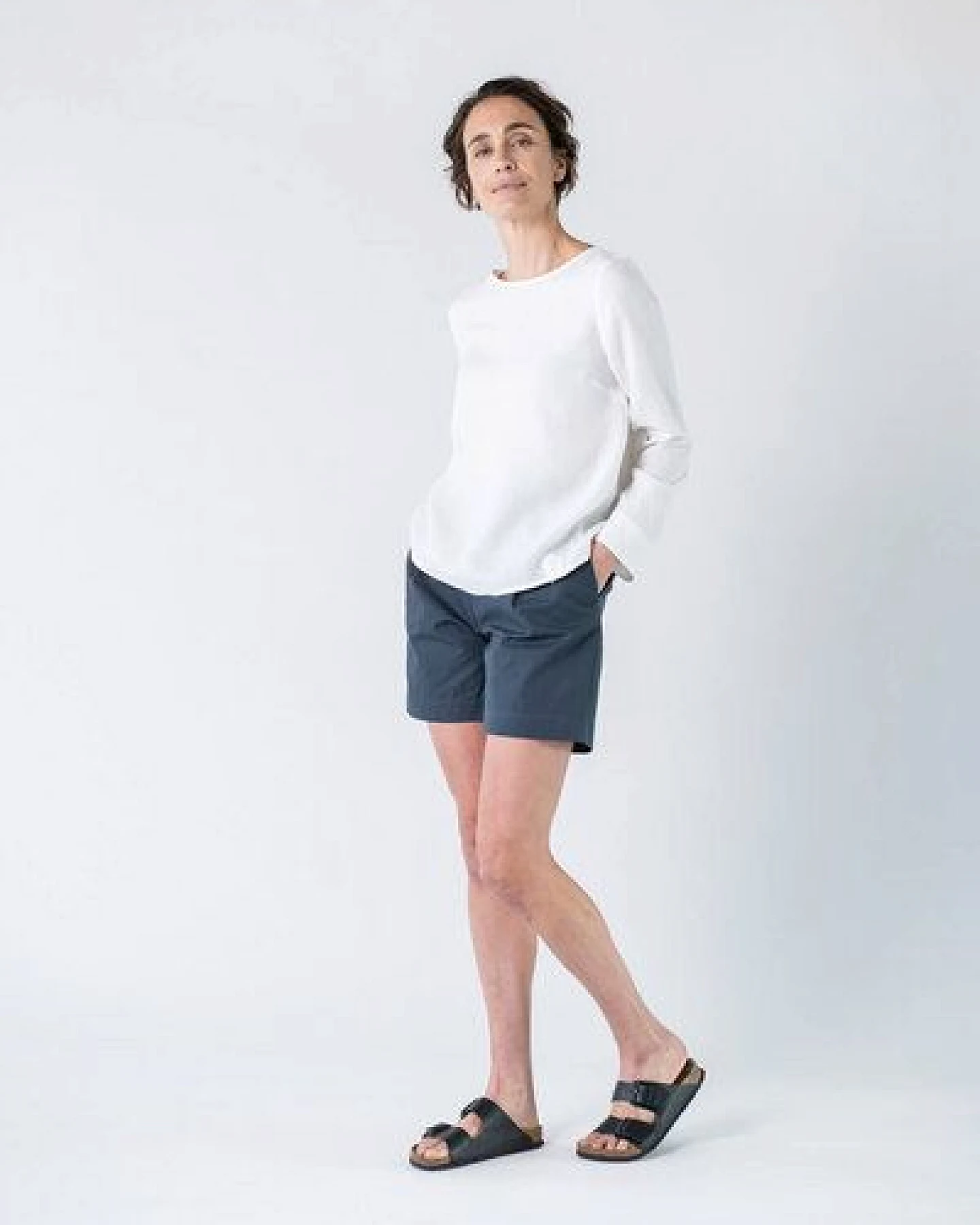 Grenz/gang Bluse / Caterina aus Leinen – Ansicht 2