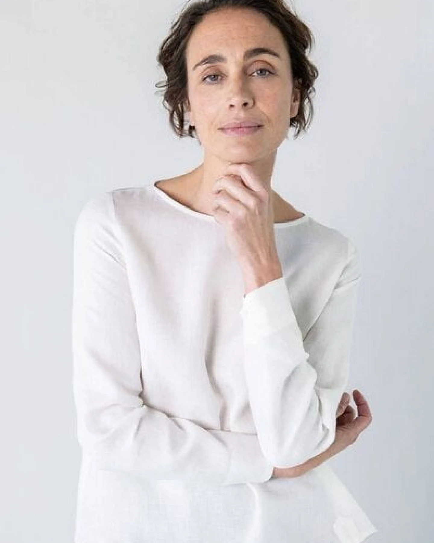 Grenz/gang Bluse / Caterina aus Leinen – Ansicht 4