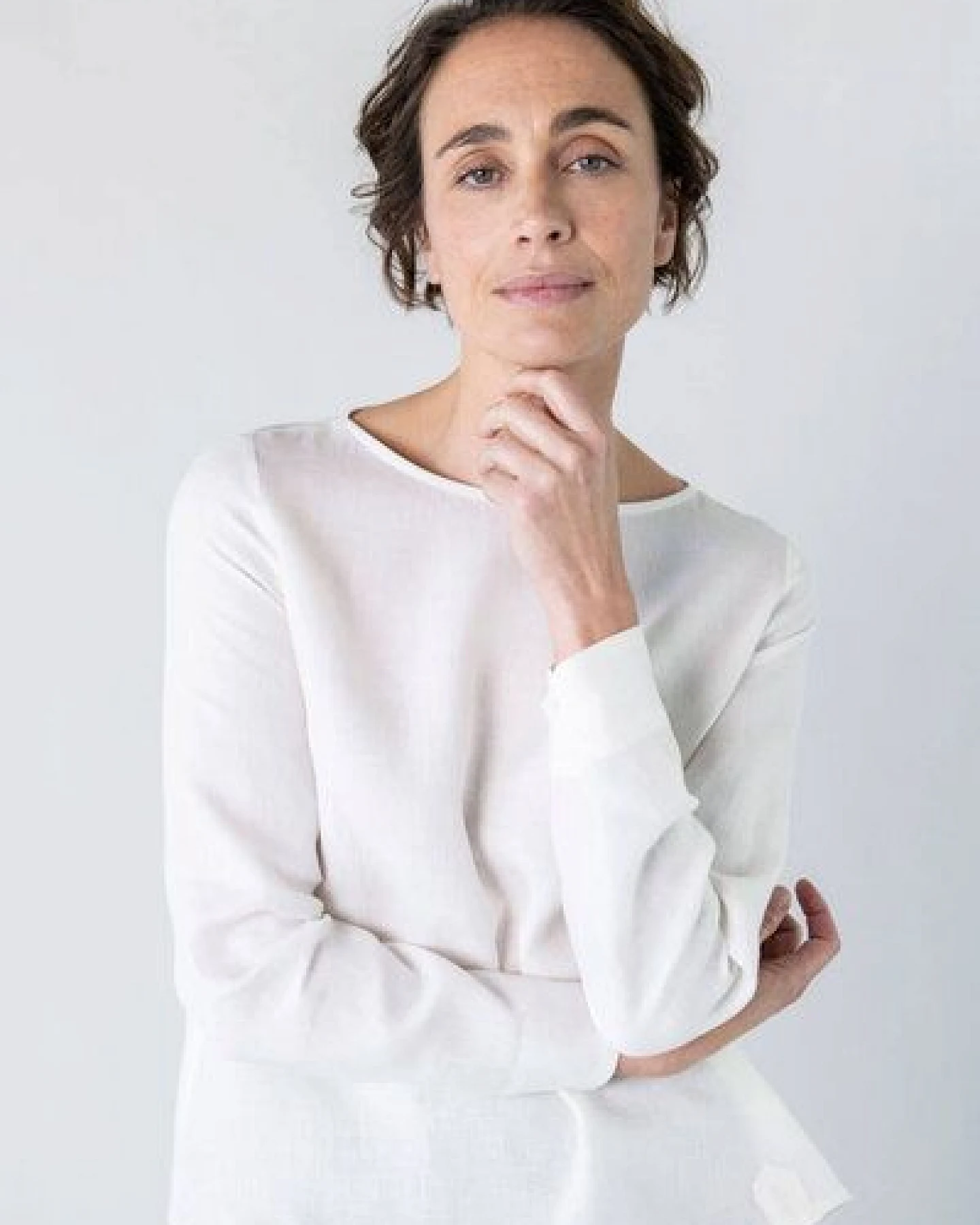 Grenz/gang Bluse / Caterina aus Leinen – Ansicht 4