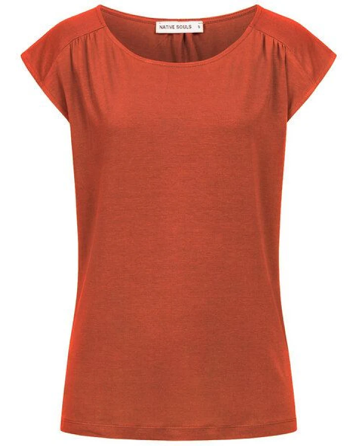 NATIVE SOULS Lyocell Sleeveless Shirt Damen